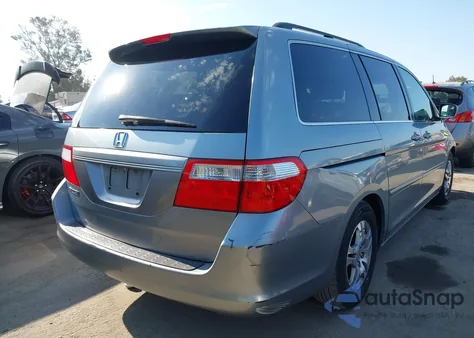 2007 Honda Odyssey Ex from USA, damaged, VIN 5FNRL38417B090312